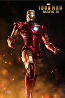 Boneco Action Figure Marvel Mark 3 vs. Iron Monger  Zd_Toys