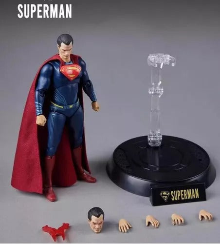 Boneco Action Figure Liga Da Justiça Superman Fondjoy