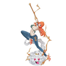 Boneco Action Figure One Piece Nami com Zeus e Seu Baú do Tesouro!