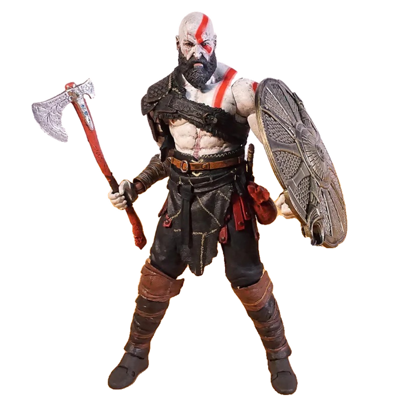 Boneco Action Figure God Of war - Kratos Ragnarok Neca
