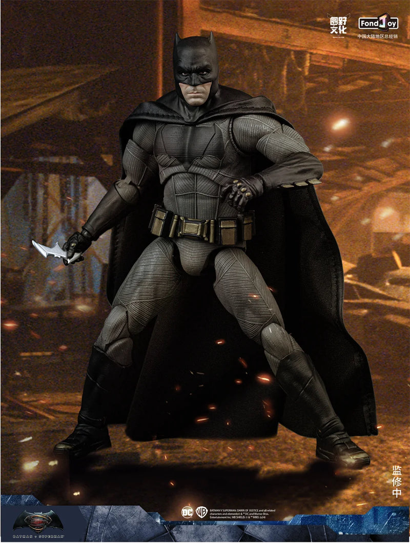 Boneco Action Figure Liga Da Justiça Batman Ben Affleck Fondjoy
