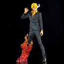 Boneco Action Figure One Piece Sanji Ativa o Diable Jambe