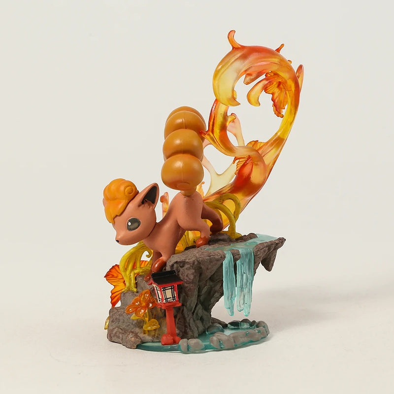 Boneco Action Figure Pokemon - Vulpix o Calor do Fogo