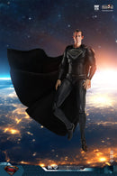 Boneco Action Figure Liga Da Justiça Superman Black Fondjoy