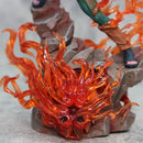 Boneco Action Figure Naruto Maito Gai Besta Vermelha de Konoha