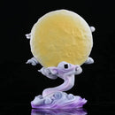 Boneco Action Figure One Piece Luffy Nika Gear 5 Lua de LED