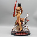 Boneco Action Figure  Attack On Titan - Titan Eren Jager vs Mandibula