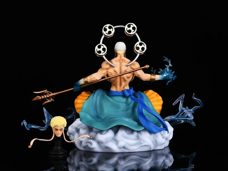 Boneco Action Figure One Piece Enel o Imponente Deus do Trovão