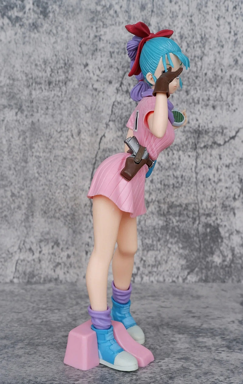 Boneco Action Figure Dragon Ball Z - Bulma com Radar