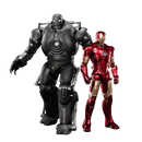 Boneco Action Figure Marvel Mark 3 vs. Iron Monger  Zd_Toys