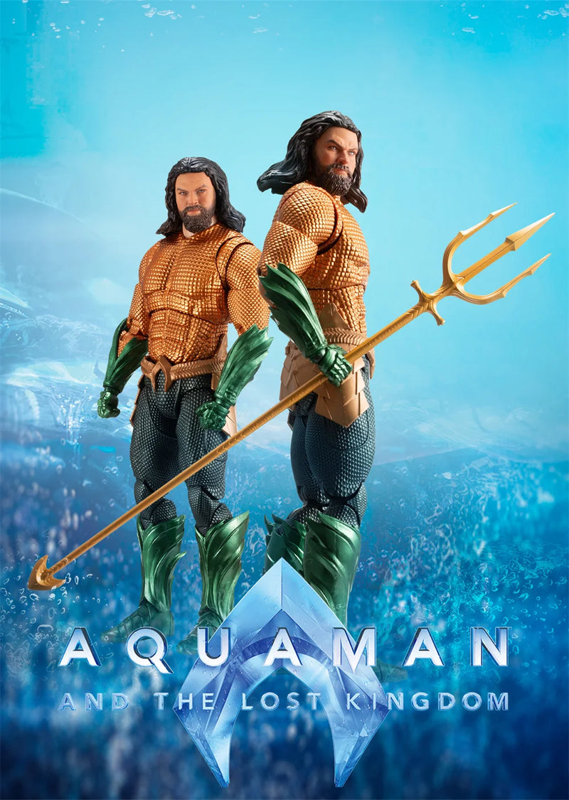 Boneco Action Figure Liga Da Justiça Aquaman Fondjoy