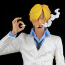 Boneco Action Figure One Piece Sanji Ativa o Diable Jambe
