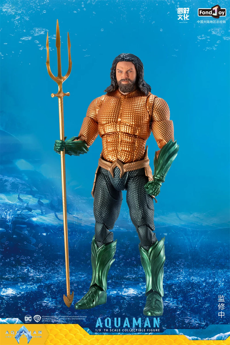 Boneco Action Figure Liga Da Justiça Aquaman Fondjoy