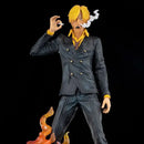 Boneco Action Figure One Piece Sanji Ativa o Diable Jambe