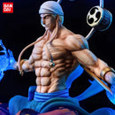 Boneco Action Figure One Piece Enel o Imponente Deus do Trovão