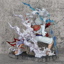 Boneco Action Figure One Piece Luffy Nika Gear 5 Com Raio