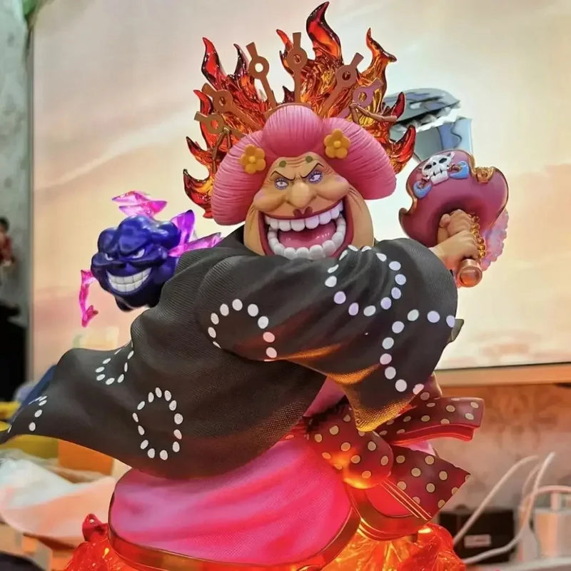 Boneco Action Figure One Piece Charlotte Linlin BigMon