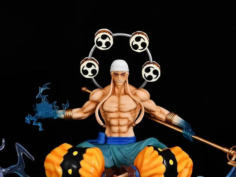 Boneco Action Figure One Piece Enel o Imponente Deus do Trovão