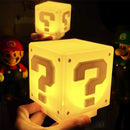 Luminária LED Gamer Super Mario Block