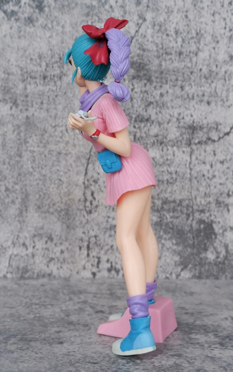 Boneco Action Figure Dragon Ball Z - Bulma com Radar