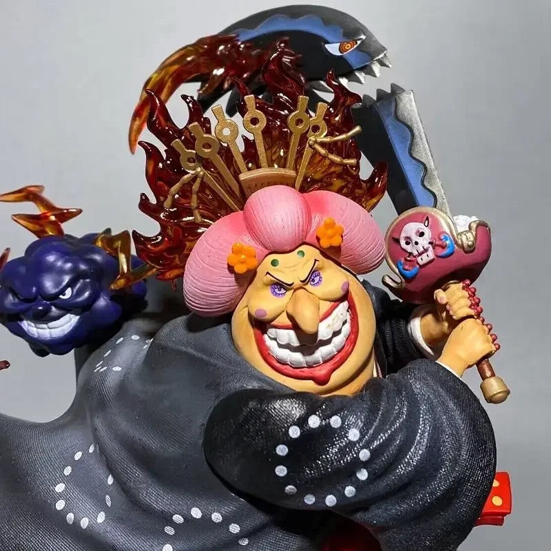 Boneco Action Figure One Piece Charlotte Linlin BigMon