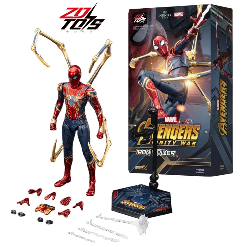 Boneco Action Figure Marvel - Spider Man Ultimato Zd_Toys