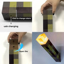 Luminária Led Gamer Tocha Minecraft recarregável