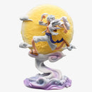 Boneco Action Figure One Piece Luffy Nika Gear 5 Lua de LED