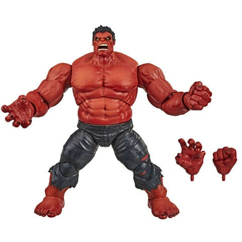 Boneco Action Figure Marvel Legends - Hulk Vermelho ESMAGA