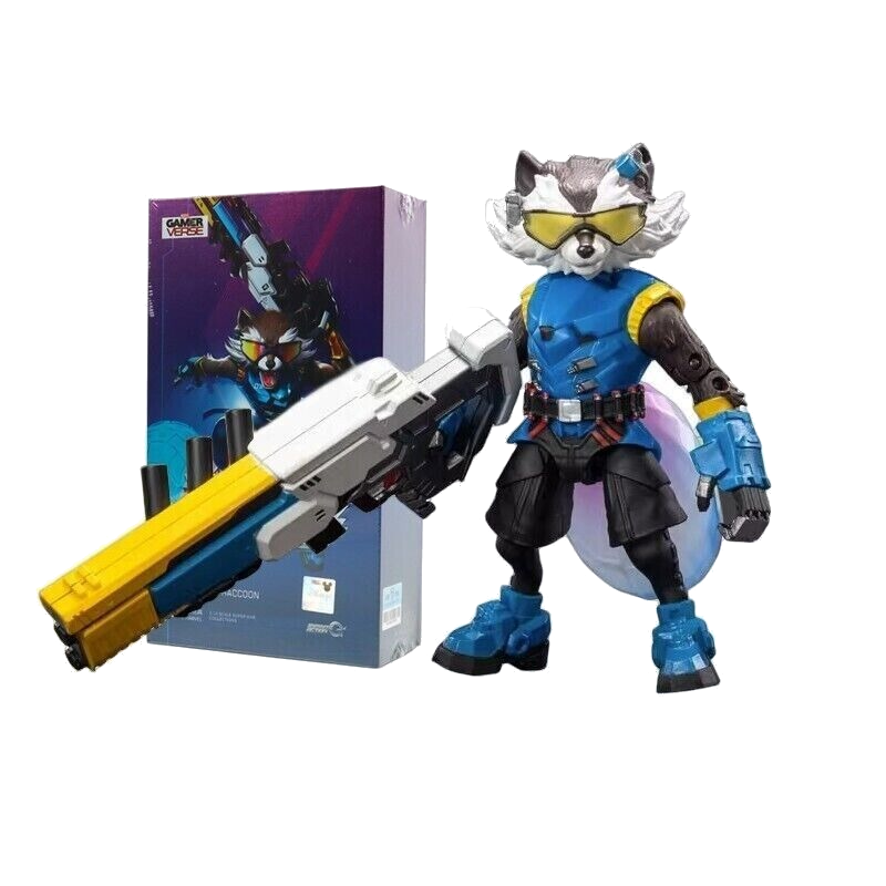 Boneco Action Figure Marvel - Guardiões da Galaxia Rocket Raccoon Zd_Toys